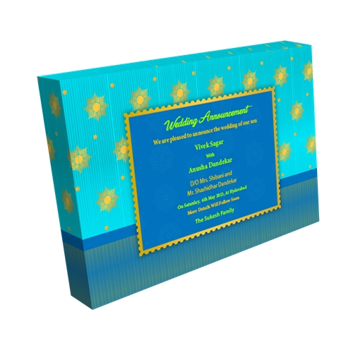 6 + 1 Compartments Luxury Gold Gift Box | Sweets or Dry Fruit Bites and Namkeen | Kanchipuram Design